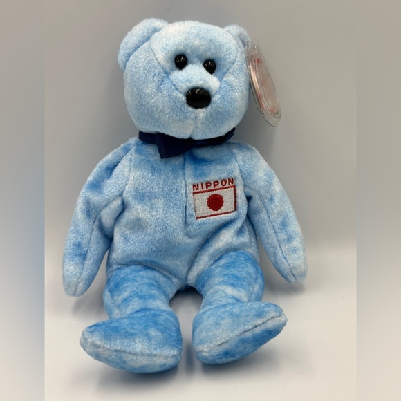 Ty Other - Retired Ty Beanie Baby Nipponia -  (Bear Japan Country Exclusive 2000)